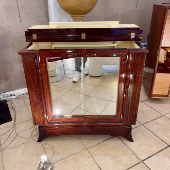meuble bar en acajou de...