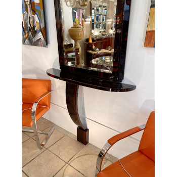 console avec son miroir en... 2
