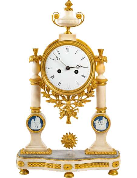 A Louis XVI Period (1774 - 1793) Portico Clock-Bozaart