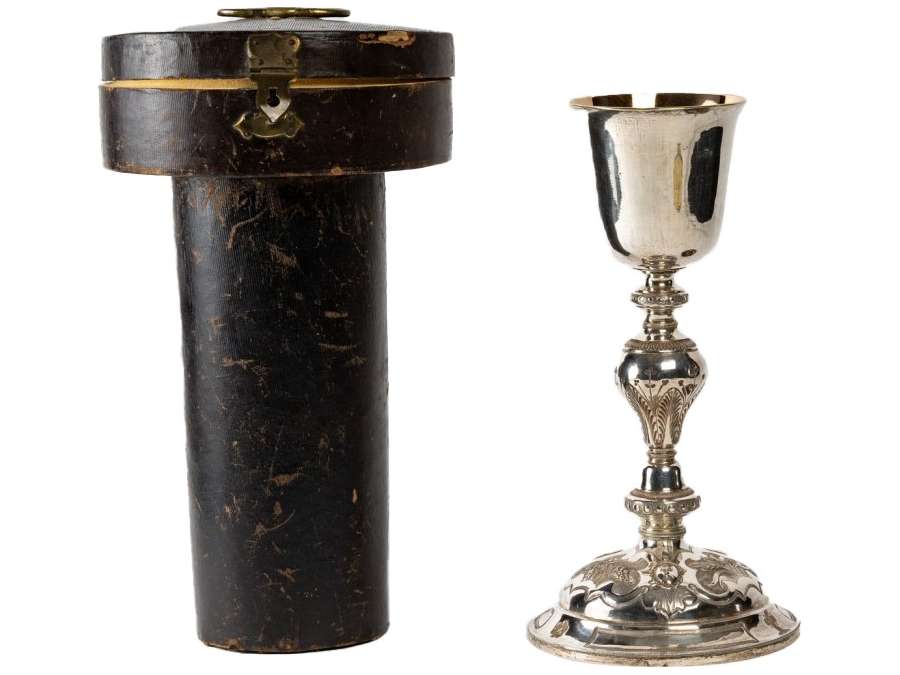 Chalice and its Paten. 19th century.