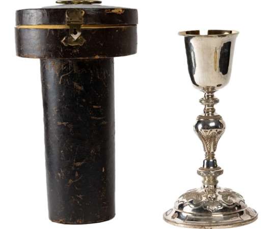 Chalice and its Paten. 19th century.