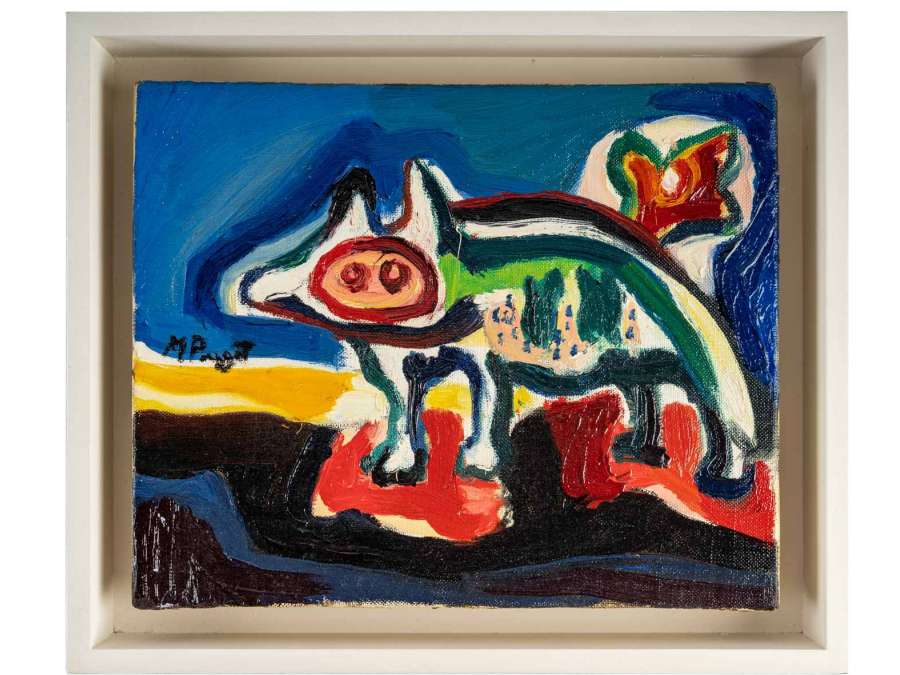 Marcel Pouget (1923 – 1985) Dog's conscience