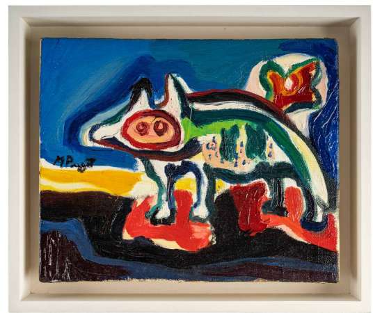 Marcel Pouget (1923 – 1985) Dog's conscience