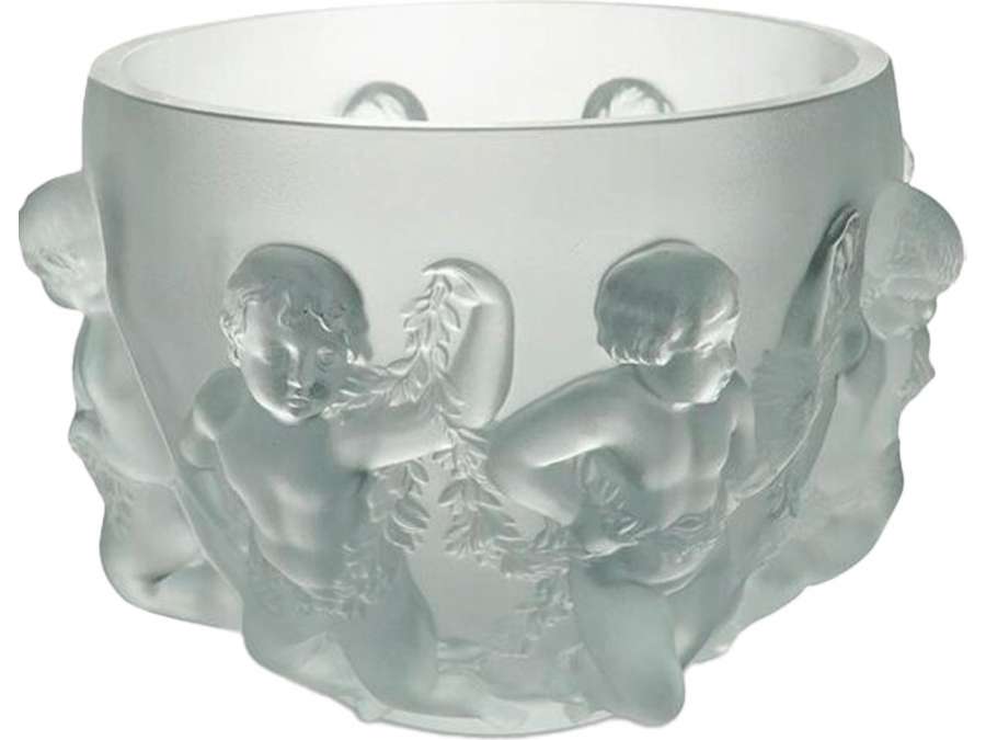 Marc Lalique : coupe «Luxembourg ». cristal