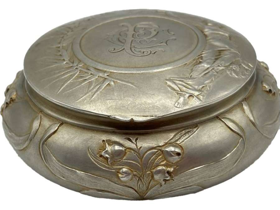 Adolphe RIVET: +silver box 1900s