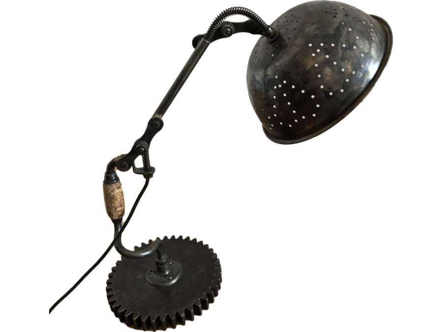 Vintage Industrial Table Lamp+ from the 20th century by Eric Sanchez