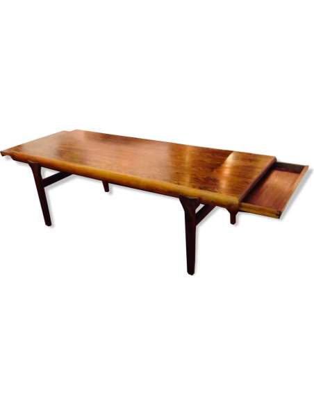 1960s Scandinavian Rosewood Coffee Table-Bozaart