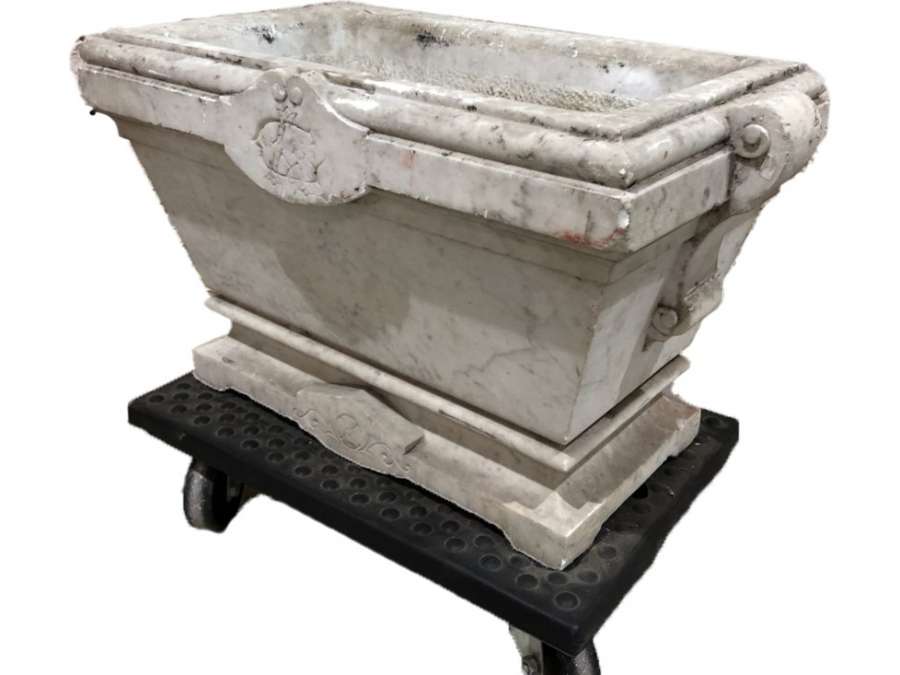 18th century Marble+ Jardinière in the Louis XVI style