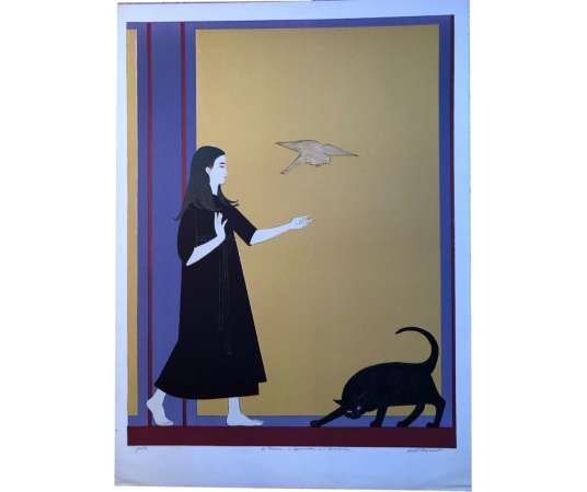 Lithographs by Will Barnet 70s/80s