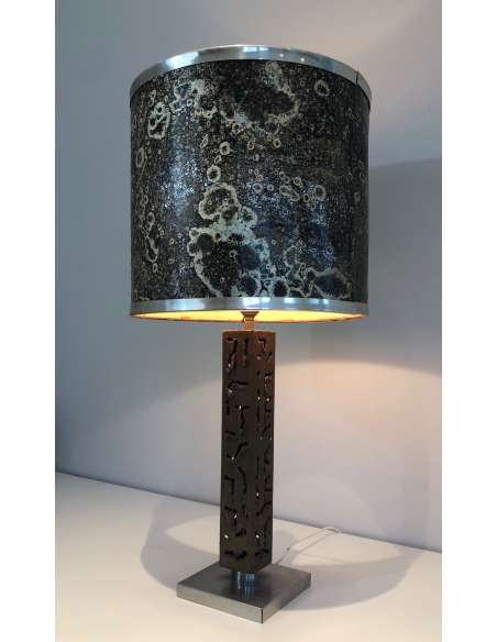 Lampe de table du 20eme siècle en acier-Bozaart