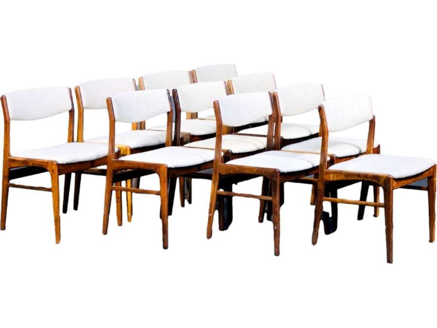 50s Danish Design Wooden Chair Series