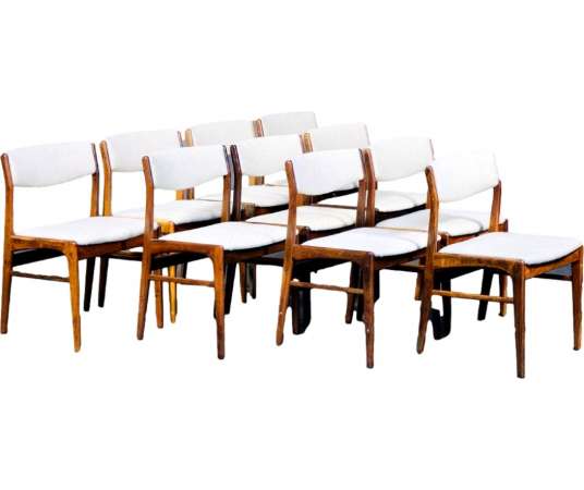 50s Danish Design Wooden Chair Series