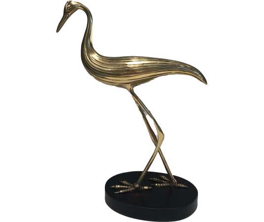 20th century stylized wooden bird