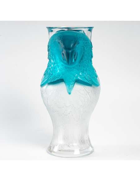 Vase MACAO en cristal du 20ème siècle-Bozaart
