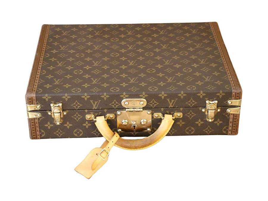 Porte-documents Louis Vuitton Monogram, Louis Vuitton President Case,Vuitton Briefcase