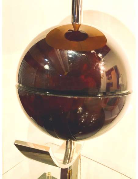 70's Bakelite and Chrome Lamp-Bozaart