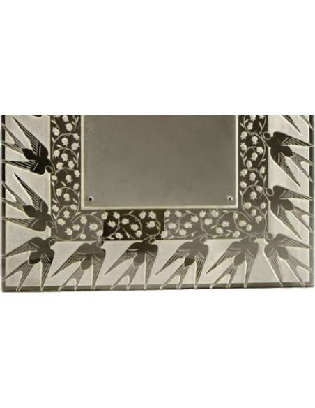 René Lalique (1860-1945) : Rectangular frame - old frames-Bozaart