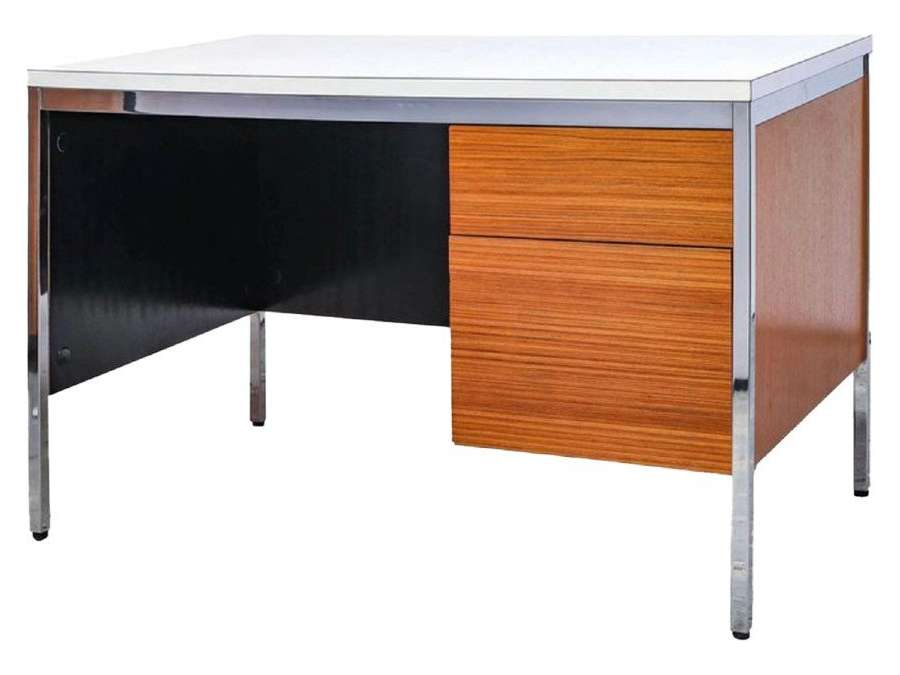 Florence KNOLL: Two drawer desk+ in formica from 20th century