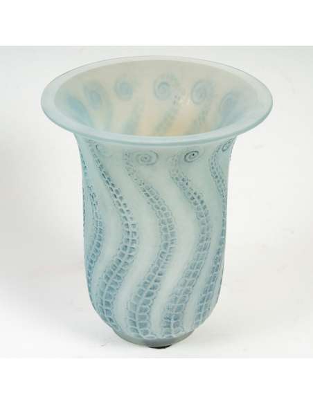 René Lalique - Vase Méduse 1921 - vases et objets en verre-Bozaart