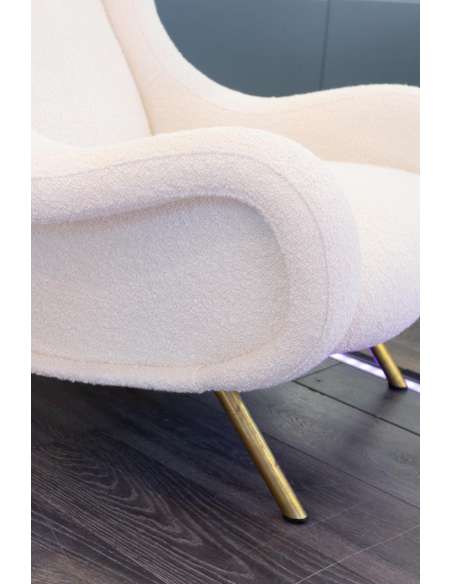 Marco ZANUSO & ARFLEX - Paire de fauteuils "Sénior" - Sièges Design-Bozaart