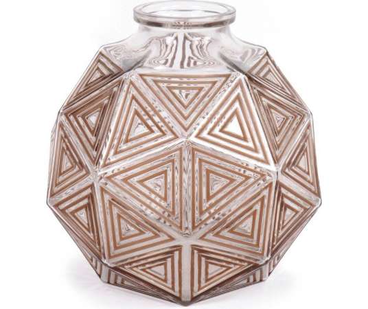 Vase Nanking Crée Par René Lalique en 1925 - vases et objets en verre
