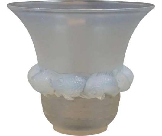 René Lalique : Vase Piriac - vases et objets en verre