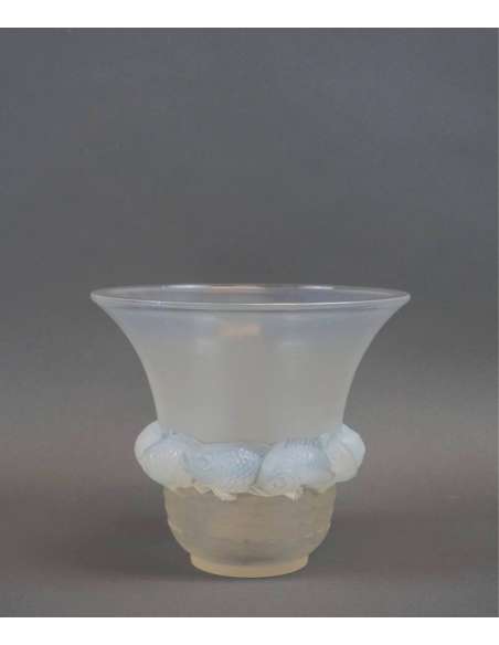 René Lalique : Vase Piriac - vases et objets en verre-Bozaart