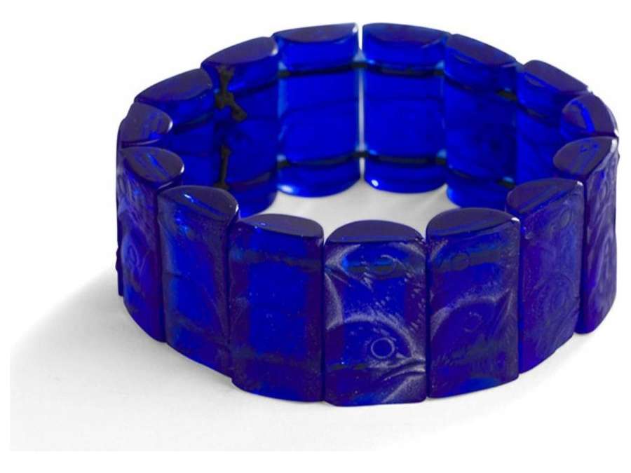 René Lalique 20th century glass bracelet