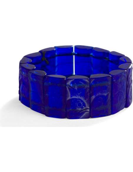 René Lalique 20th century glass bracelet-Bozaart