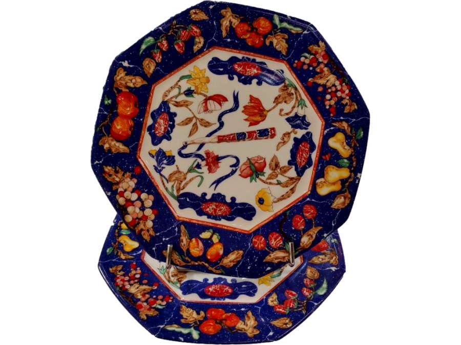 Hermès: 12 porcelain plates + from 20th century