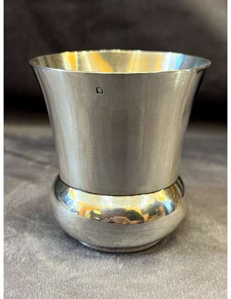 Christofle. Solid Silver Timpani - shaped pieces-Bozaart