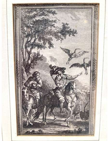 Black engraving. XVIIth century - engravings - prints-Bozaart