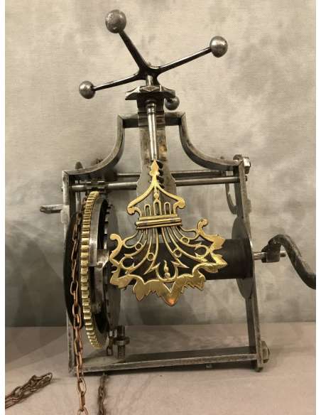 Tourne Broche D’époque 18ème - chenets, accessoires de cheminée-Bozaart