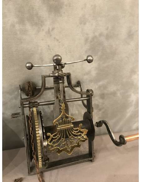 Tourne Broche D’époque 18ème - chenets, accessoires de cheminée-Bozaart