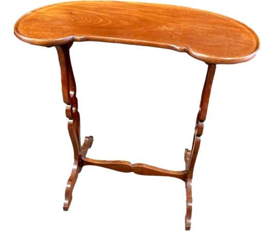 Mahogany Kidney Table. Louis XVI style - living room tables, chiffoniers