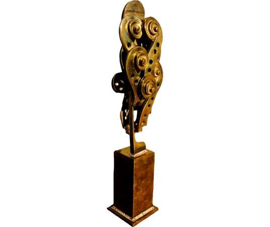 Arman Sculpture En Bronze Signée 20ème Siècle Crosses De Violon Art Moderne - Bronzes anciens
