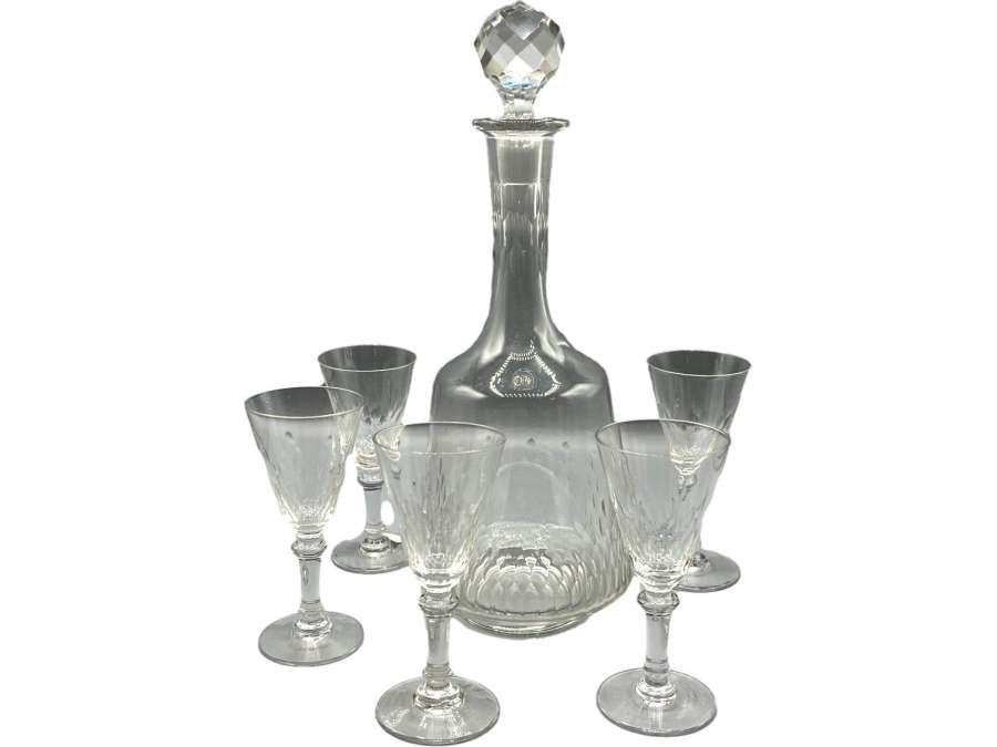 Baccarat: port service + champigny model from 20th century
