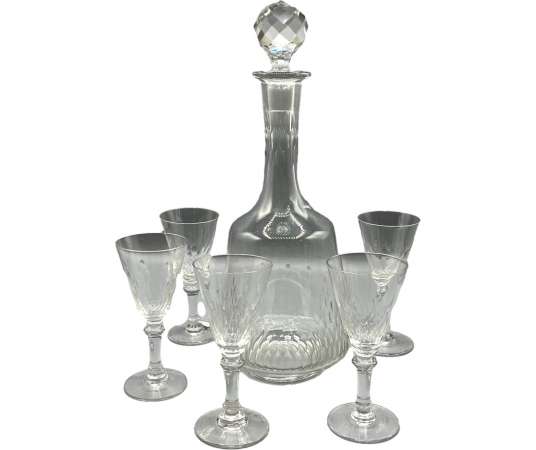 Baccarat. Service in Porto. Champigny model - wine glasses, vintage glasses services