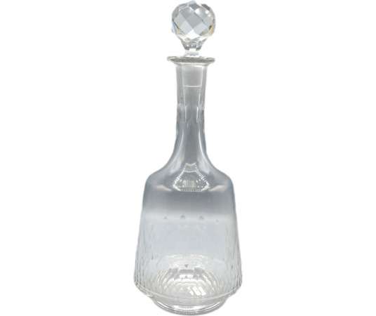 Baccarat. Modèle Champigny. Carafe En Cristal Taillé - verres à vin, services verres anciens