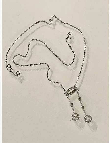 Diamond Gold Necklace - necklaces-Bozaart