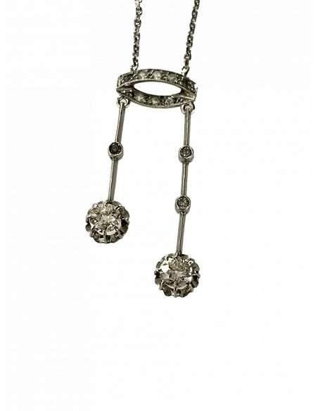 Diamond Gold Necklace - necklaces-Bozaart
