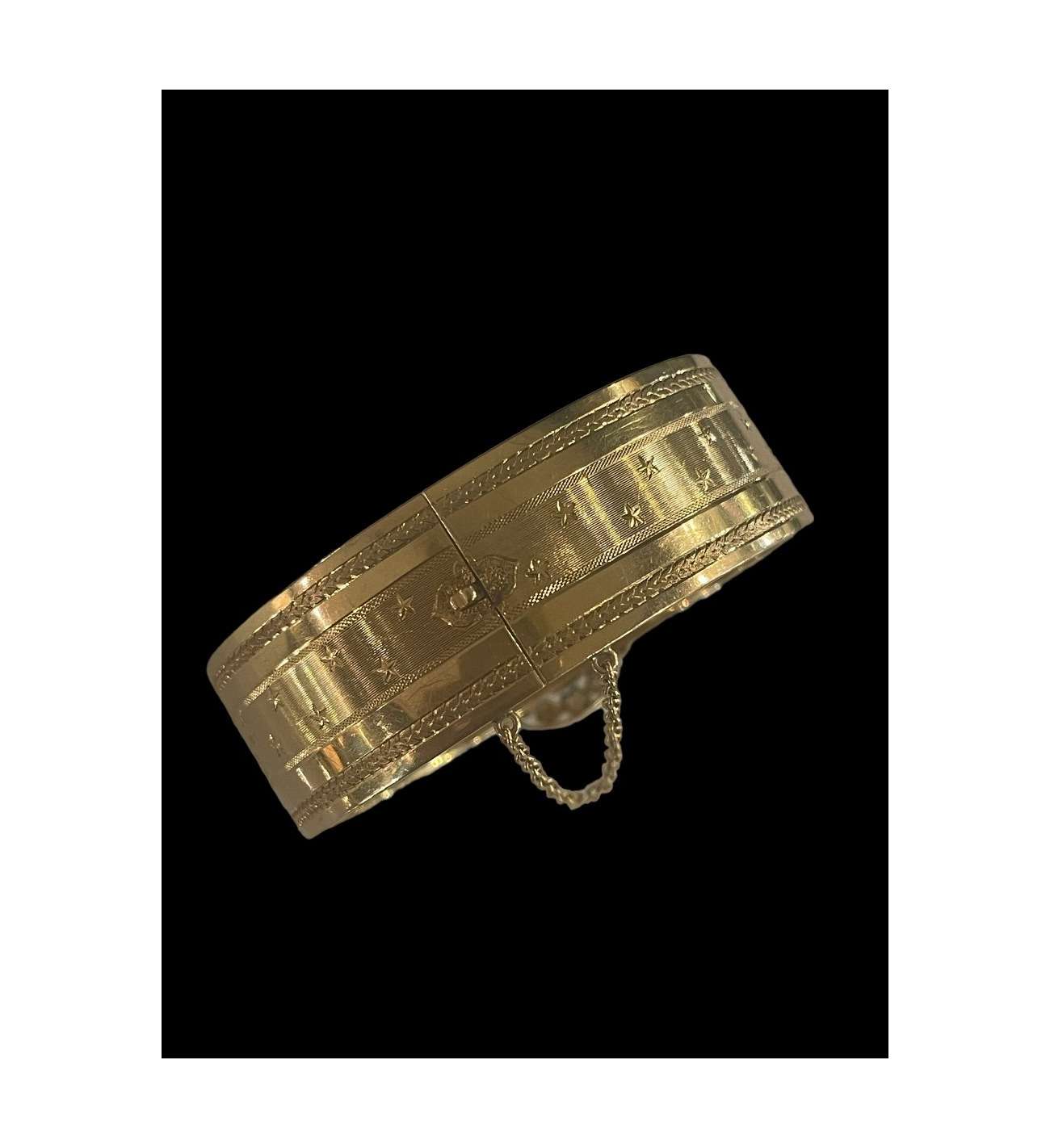 Bracelet Napoléon III, En Or, Perles Et Diamants Bracelets