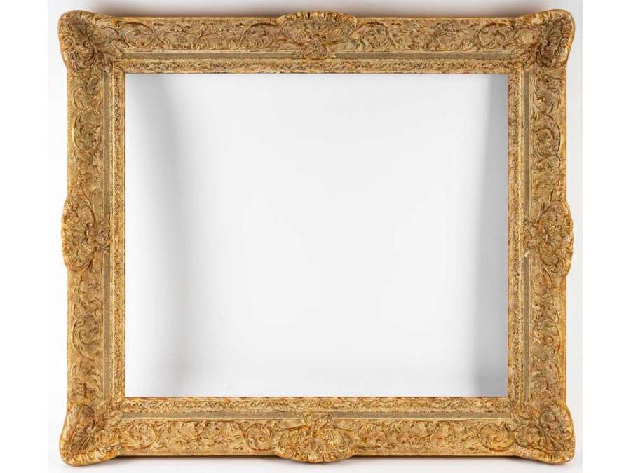 Louis XIV style frame, R.G patina D.O manufacture - old frames