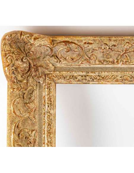 Louis XIV style frame, R.G patina D.O manufacture - old frames-Bozaart