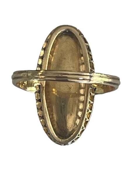 Romantic Period Gold Ring - rings-Bozaart