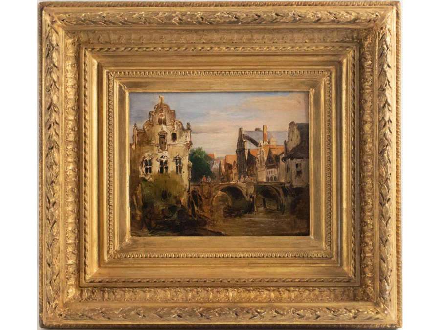 Jan Michiel RUYTEN (1813-1881) ou Jean Michael Ruyters - Tableaux paysages