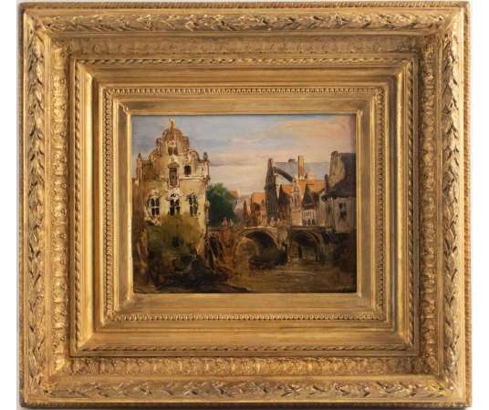 Jan Michiel RUYTEN (1813-1881) or Jean Michael Ruyters - Landscape paintings