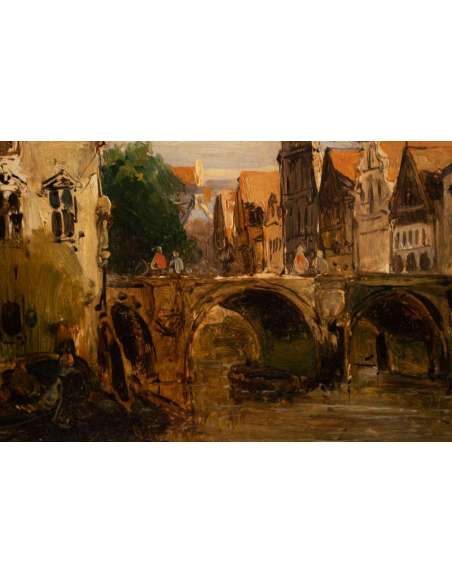 Jan Michiel RUYTEN (1813-1881) ou Jean Michael Ruyters - Tableaux paysages-Bozaart