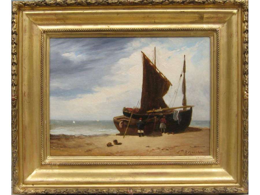Roqueplan Camille (1803, 1855) Français- Marine - Tableaux marine