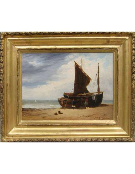 Roqueplan Camille (1803, 1855) Français- Marine - Tableaux marine-Bozaart